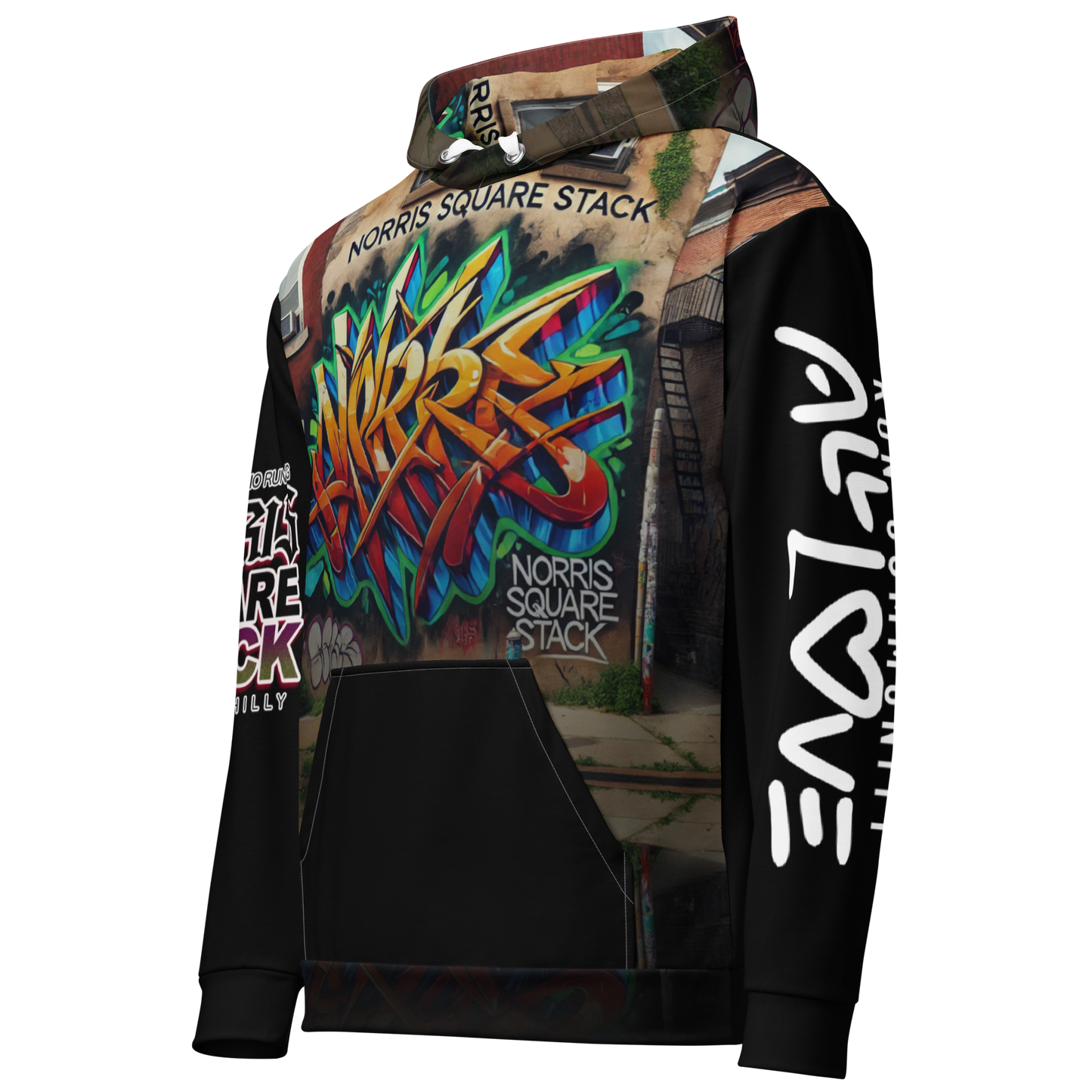 Norris square stack project Unisex Hoodie