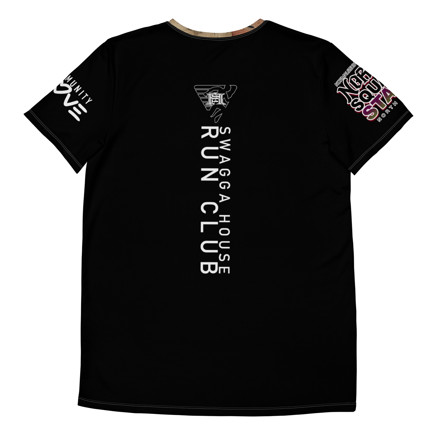 Norris square stack project All-Over Print Men's Athletic T-shirt