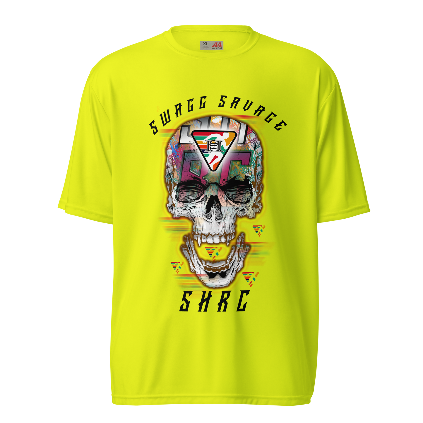 Swagg savage Unisex performance crew neck t-shirt