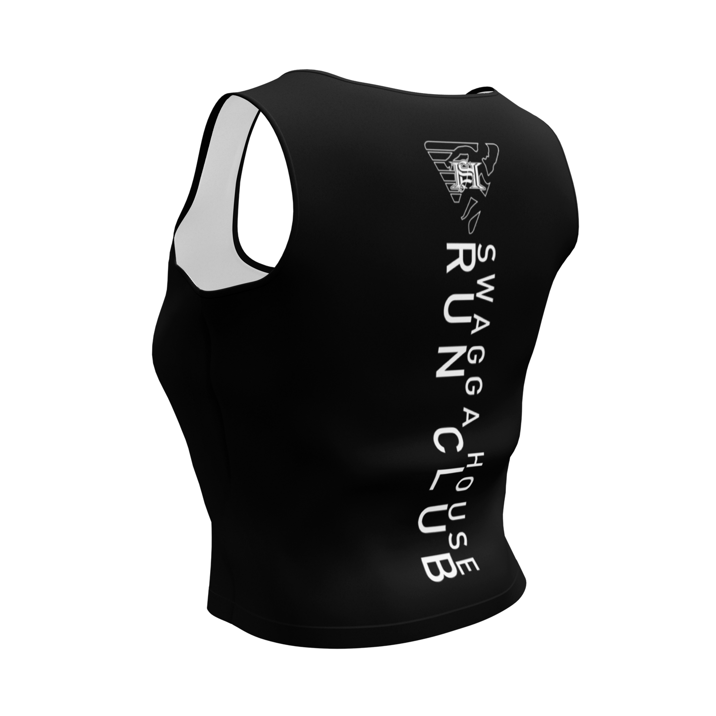 Tattoo and run club women’s compression Crop Top