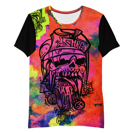 SHRC X PICHARDO A.R.T COLLECTION All-Over Print Men's Athletic T-shirt