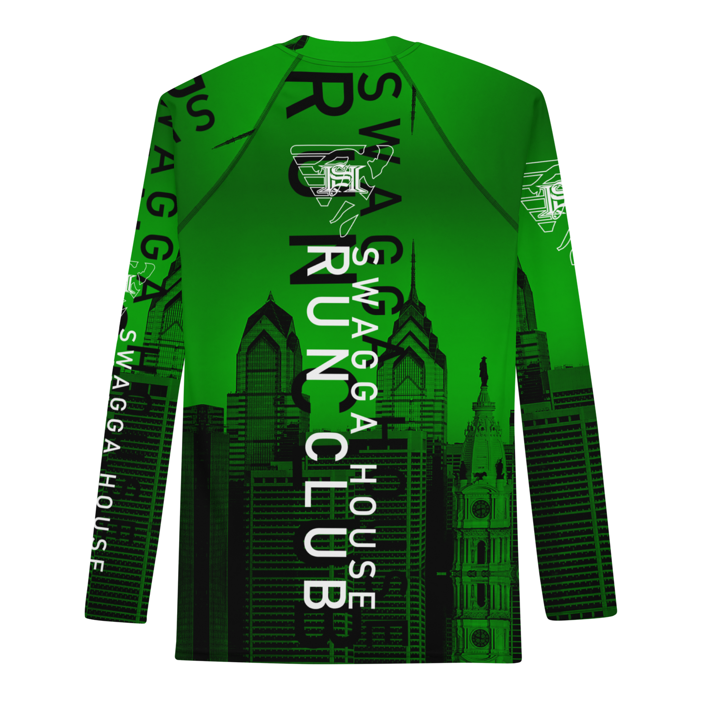 SHRC FLY SKULL FOOT RACE DAY COMPRESSION SHIRT- LONG SLEEVE