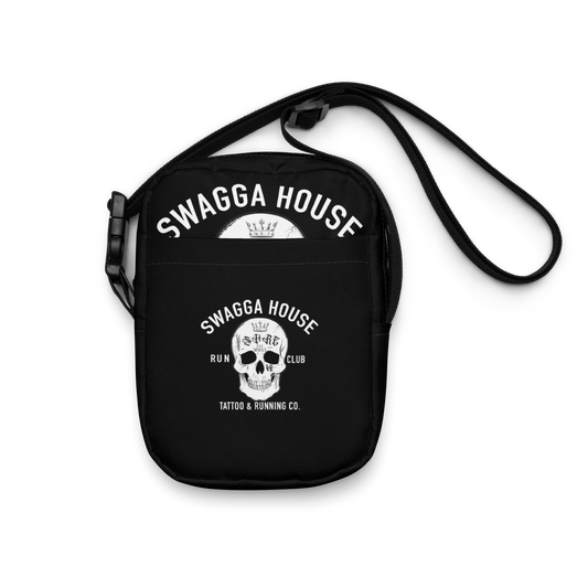 Tattoo and run club Unisex crossbody bag
