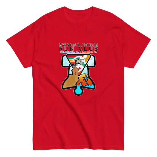 Lola post run tee full color logo Men's classic tee