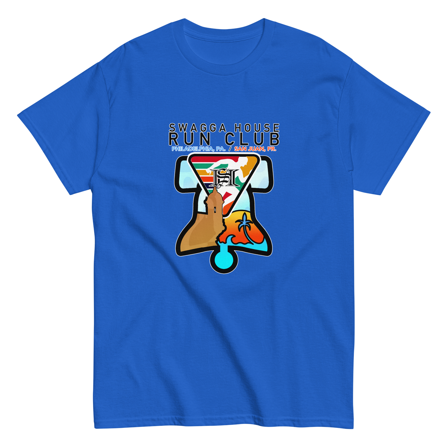 Lola post run tee full color logo Men's classic tee