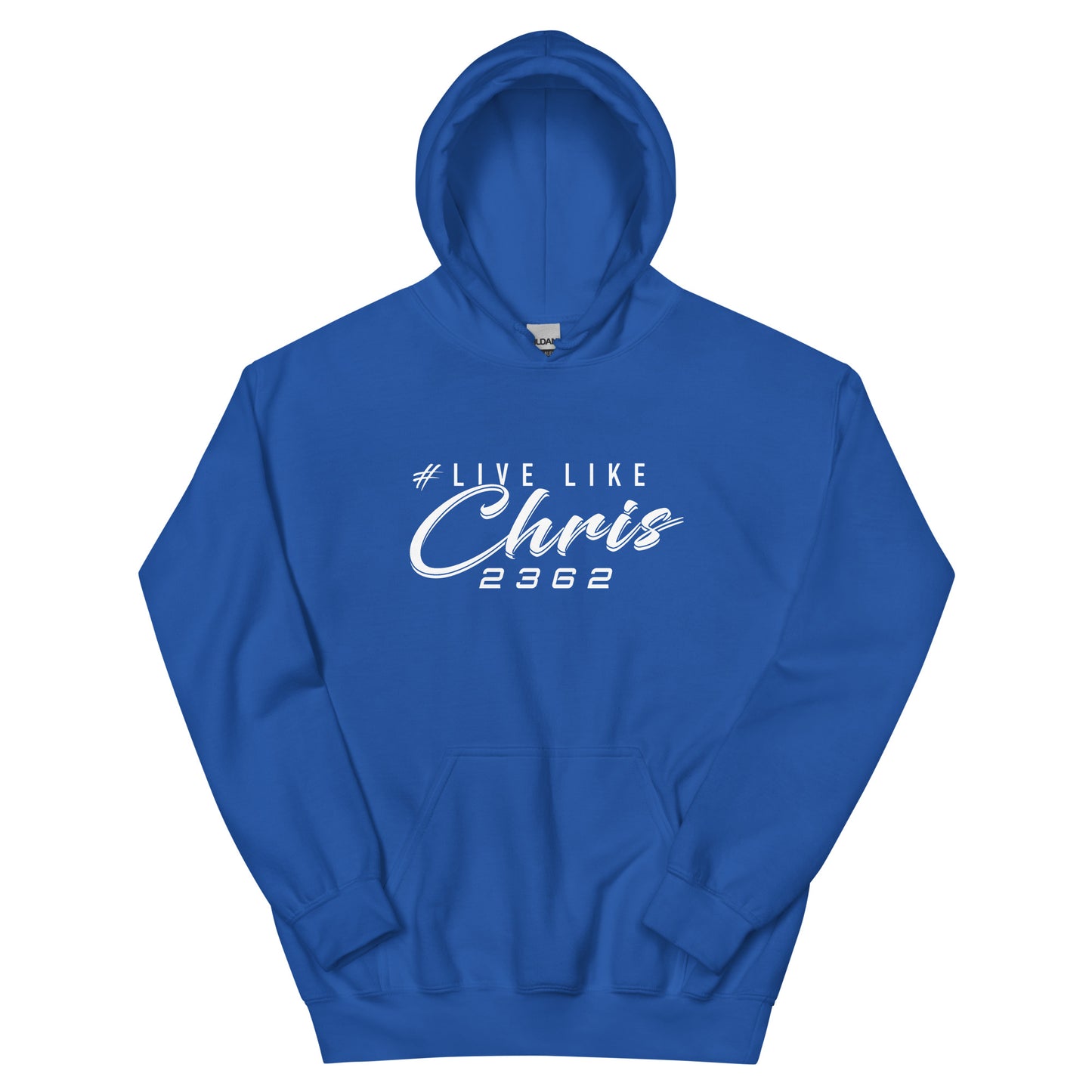 Live like Chris 2362 Unisex Hoodie