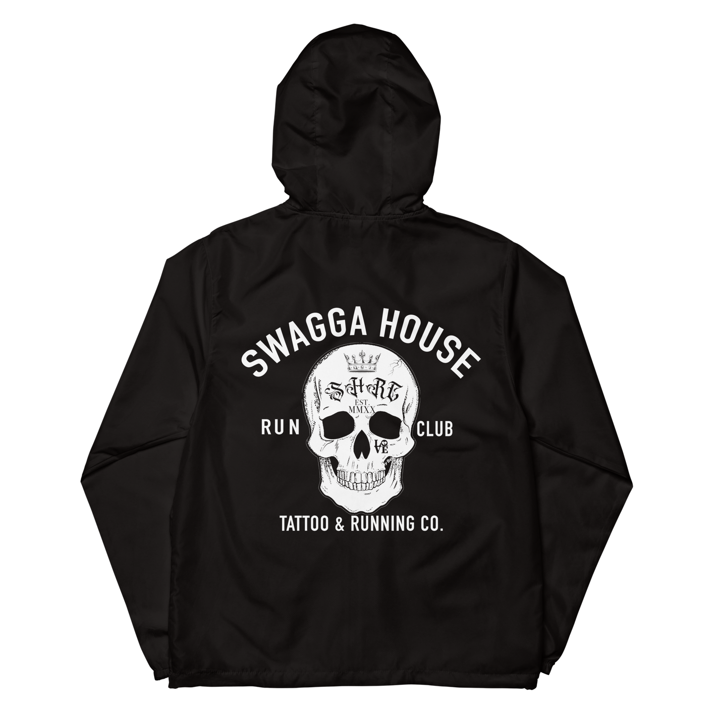 Unisex lightweight zip up windbreaker