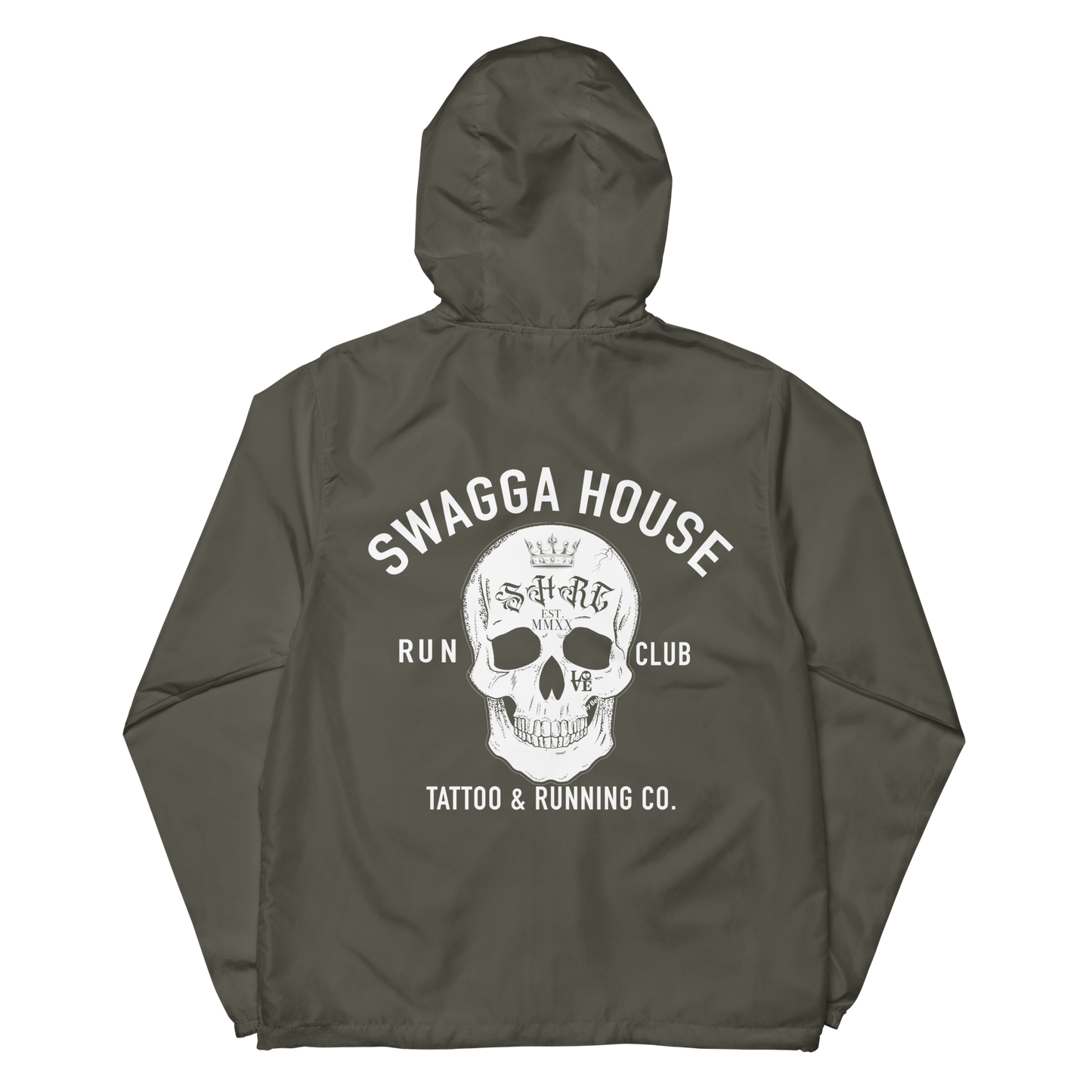 Unisex lightweight zip up windbreaker