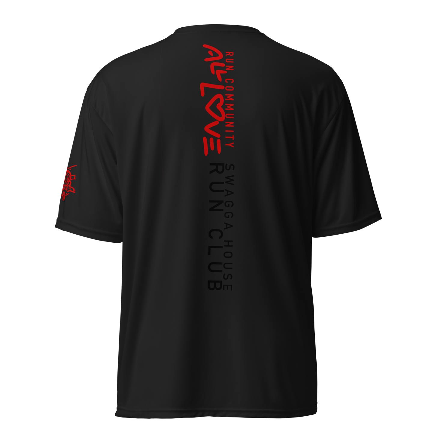 ALL LOVE Unisex performance crew neck t-shirt