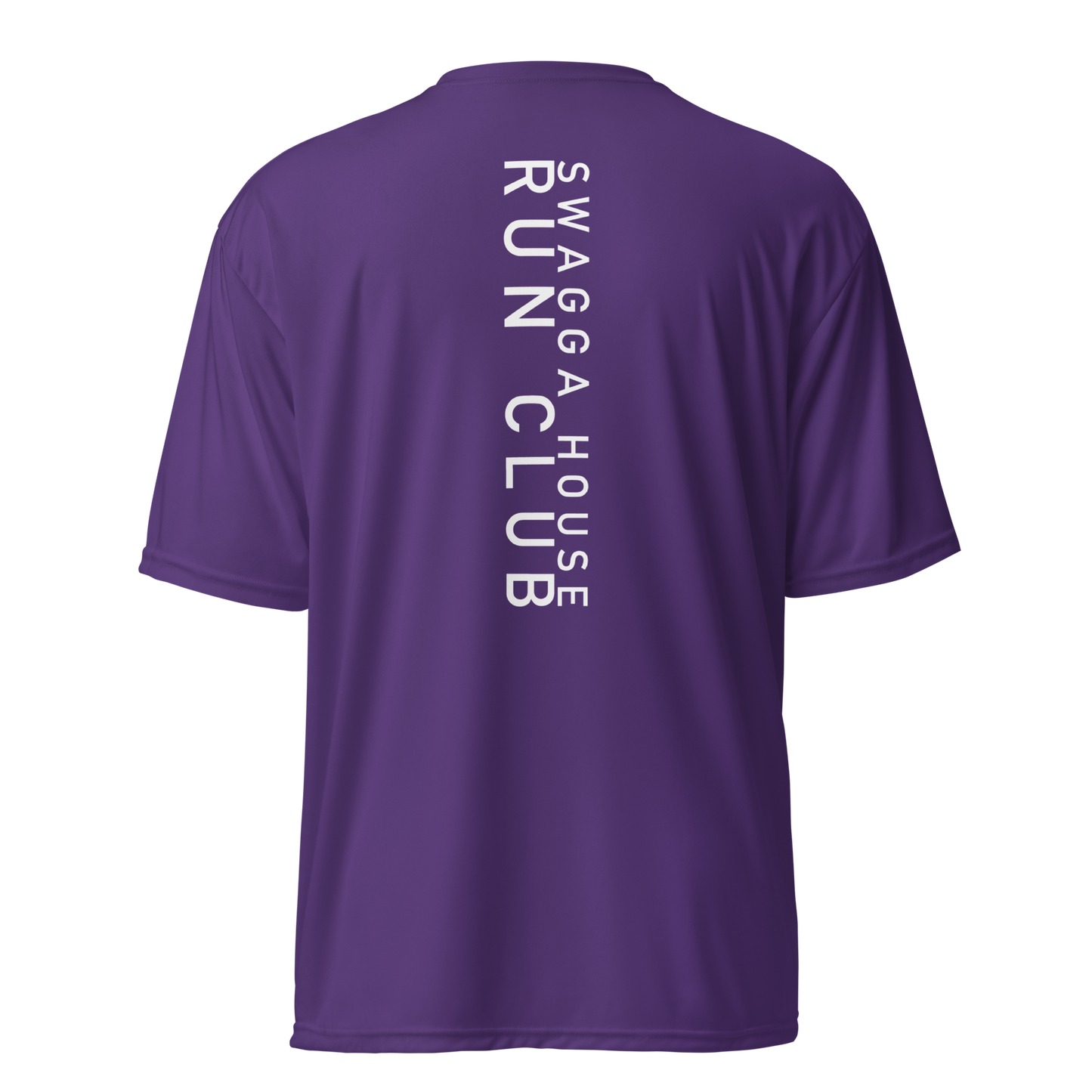 Unisex performance crew neck RUNCLUB SKULL BONEZ t-shirt