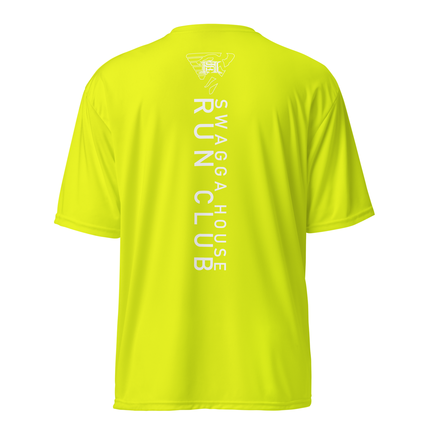 Shrc gradient over size skull tattoo & run club Unisex performance crew neck t-shirt