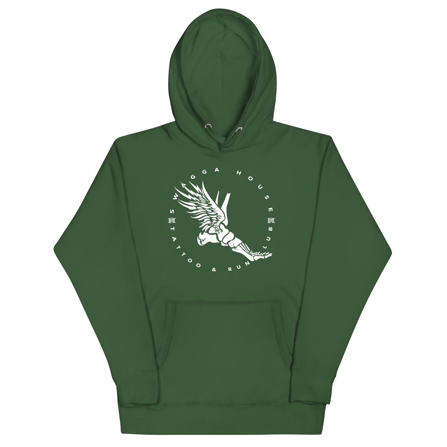 Shrc Runners Skull Foot Unisex Hoodie