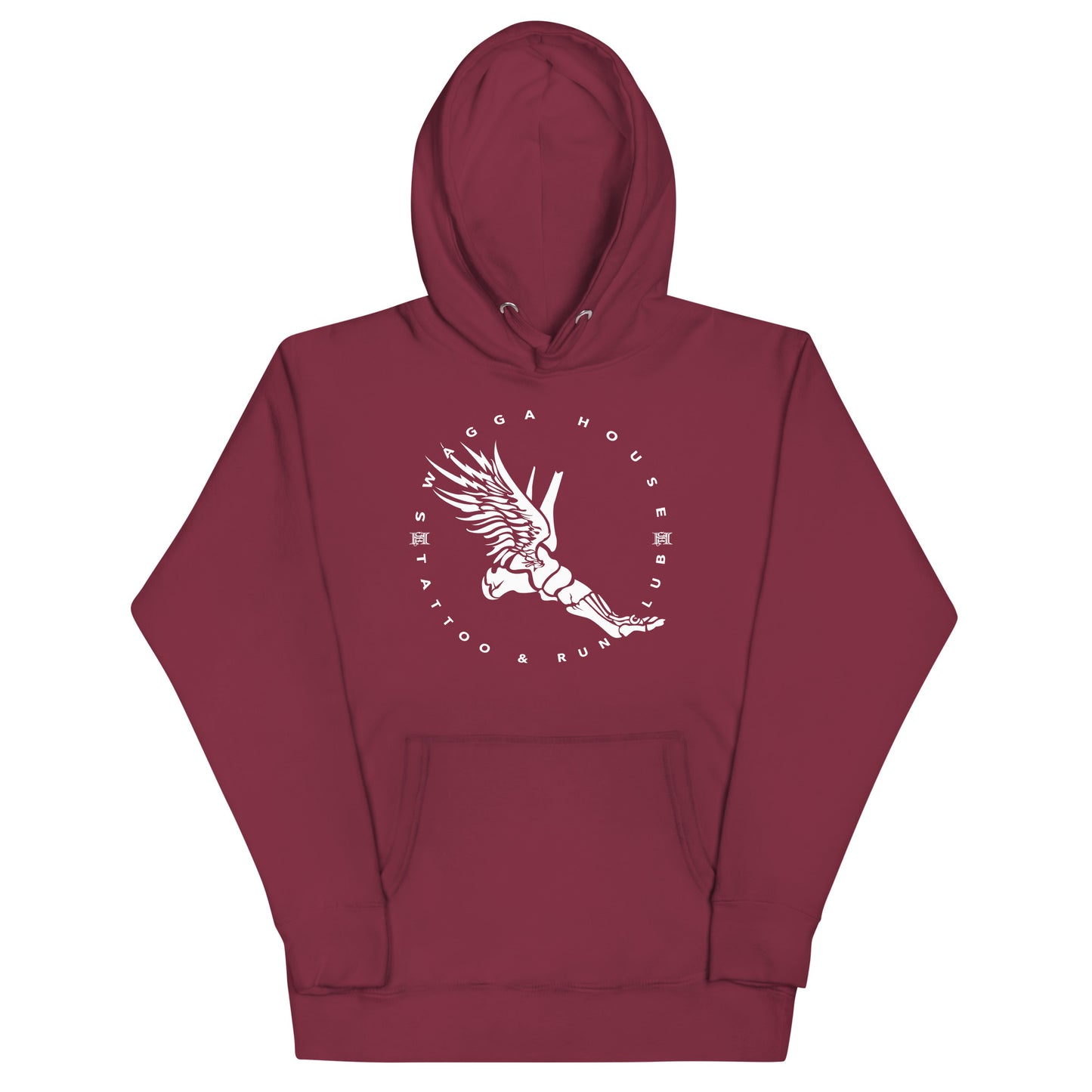 Shrc Runners Skull Foot Unisex Hoodie