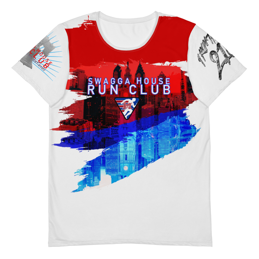 swagga house run club 26.2 dry fit