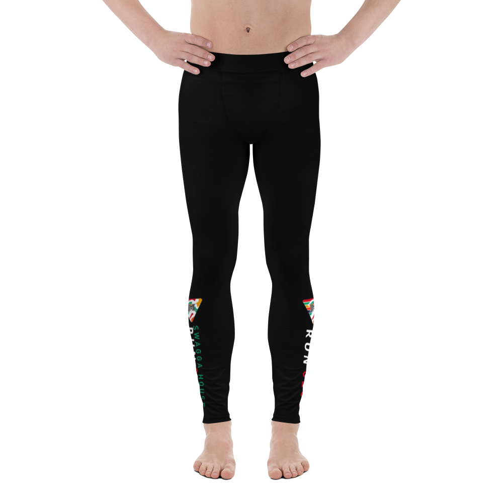 SHRC Black Men's Running Tights
