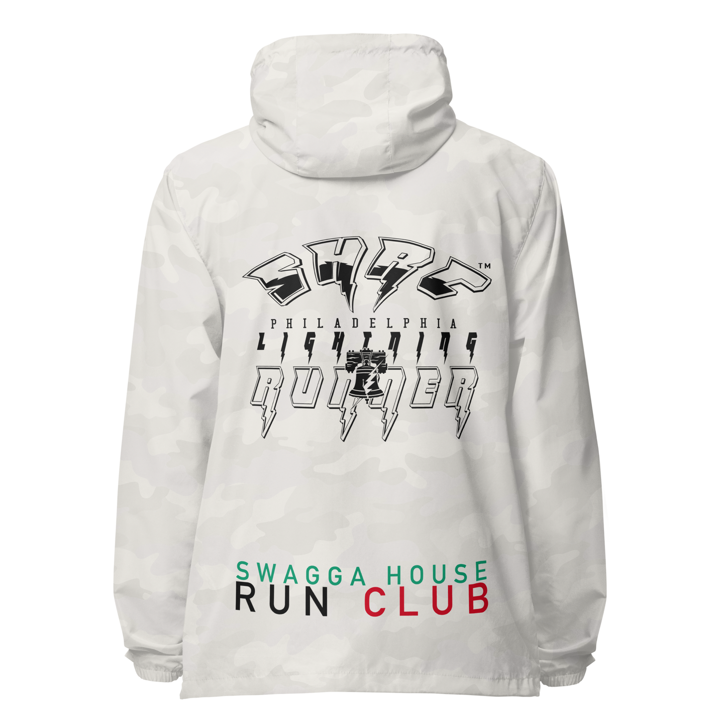 Shrc lightning runner Unisex lightweight zip up windbreaker