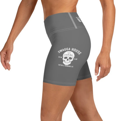 Tattoo and run club Yoga Shorts