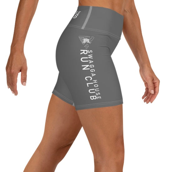 Tattoo and run club Yoga Shorts