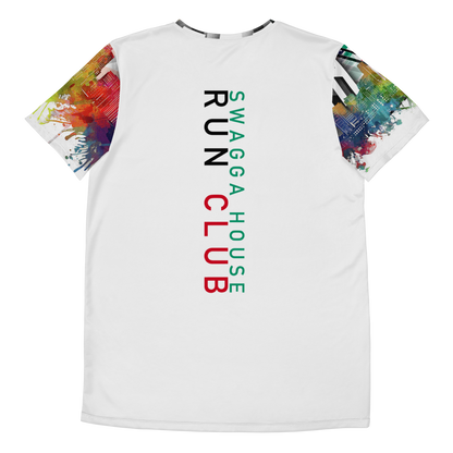 SHRC color ways All-Over Print Men's Athletic T-shirt